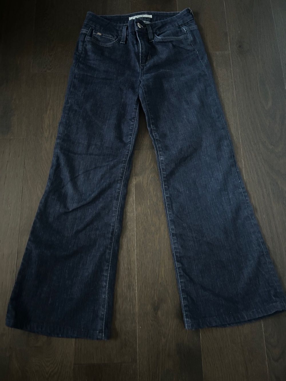 Women's Petite Wide Leg Joe’s Jeans - Muse - Bardot Wash - waist 26, length 28